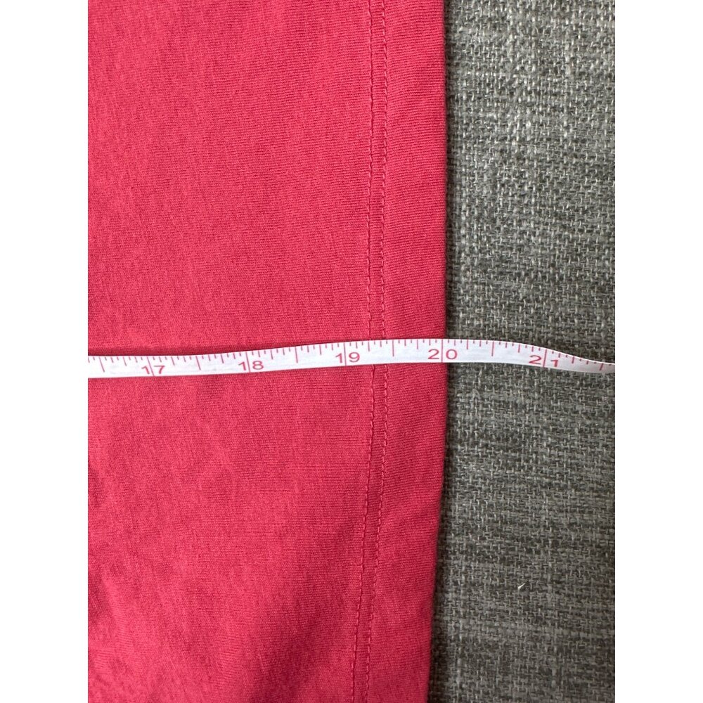 Mighty Fine Womens XS Animal Print Christmas Tree Graphic Red T Shirt - Picture 6 of 6